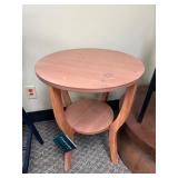 Safavieh Rhodes Round Pedestal Accent Table - MSRP $178