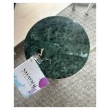 Safavieh Valentia Round Marble Accent Table - MSRP $236