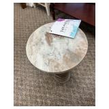 Safavieh Valentia Round Marble Accent Table - MSRP $236