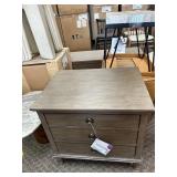 Safavieh Lisabet Wood 3 Drawer Wood Nightstand - MSRP $663