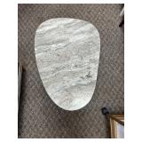 Safavieh Mono Medium Marble Side Table - MSRP $178