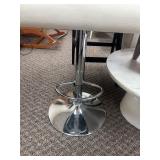 Safavieh Couture Zanya Adjustable Boucle Barstool Ivory Silver - MSRP $292.80