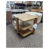 Safavieh Edisyn 3 Shelf Wood Accent Table - MSRP $248