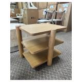 Safavieh Edisyn 3 Shelf Wood Accent Table - MSRP $248