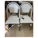Safavieh Salcha Indoor Outdoor Dining Chair (Set of 2) - MSRP $527
