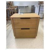 Safavieh Grabrietta 2 Drawer Wood Nightstand - MSRP $496