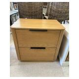 Safavieh Grabrietta 2 Drawer Wood Nightstand - MSRP $496