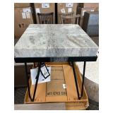 Safavieh Jada Stone Top Accent Table - MSRP $241