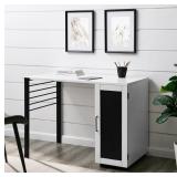 NEW - Walker Edison Jared Storage Desk - MSRP - $223