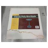 Classic Poly Birdbath