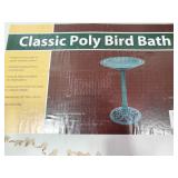 Classic Poly Birdbath
