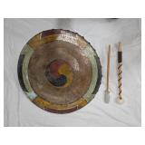 Late 1800s Korean War Drum