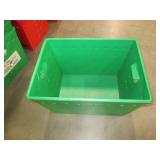 ULINE ASSORTED PLASTIC BOXES WITH HANDLES
