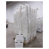 PALLET OF PLASTIC TOTES