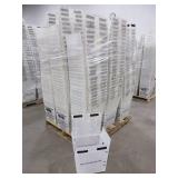PALLET OF PLASTIC TOTES