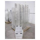 PALLET OF PLASTIC TOTES