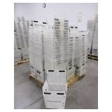 PALLET OF PLASTIC TOTES