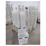 PALLET OF PLASTIC TOTES