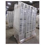A PALLET OF  PLASTIC TOTES