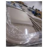 FOLDING CHAIRS WITH CUSHIONED SEATS