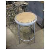 METAL STOOLS AND CHAIR