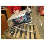 BOSCH PORTABLE TABLE SAW WITH STAND