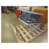 BOSCH PORTABLE TABLE SAW WITH STAND