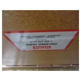 U-LINE PACKING TABLES WITH WOODEN HUTCH TOPS
