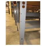 U-LINE PACKING TABLES WITH WOODEN TOPS
