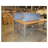 U-LINE/ GLOBAL PACKING TABLES WITH HUTCHES