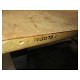 U-LINE/GLOBAL PACKING TABLES WITH HUTCH TOPS