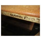 U-LINE/GLOBAL PACKING TABLES WITH HUTCH TOPS