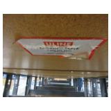 U-LINE / GLOBAL PACKING TABLES WITH HUTCH TOPS