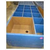 PALLETS OF WOODEN HUTCH TOPS