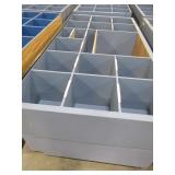 PALLETS OF WOODEN HUTCH TOPS