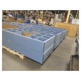 PALLETS OF WOODEN HUTCH TOPS