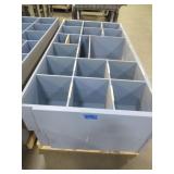 PALLETS OF WOODEN HUTCH TOPS