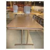 HEIGHT ADJUSTABLE FOLDING TABLES