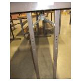 HEIGHT ADJUSTABLE FOLDING TABLES