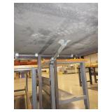 HEIGHT ADJUSTABLE FOLDING TABLES
