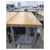 U-LINE ADJUSTABLE HEIGHT PACKING TABLES