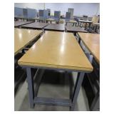 GLOBAL, ADJUSTABLE HEIGHT PACKING TABLES