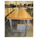 U-LINE ADJUSTABLE HEIGHT PACKING TABLES