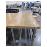 U-LINE ADJUSTABLE HEIGHT PACKING TABLES