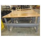 U-LINE ADJUSTABLE HEIGHT PACKING TABLES