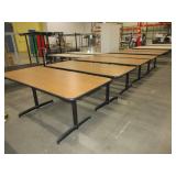 STEELCASE WORK TABLES