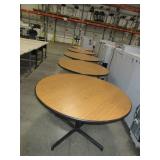 STEELCASE, ROUND, MULTI-USE TABLES