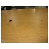 STEELCASE CONFERENCE TABLE WITH CORD MANAGEMENT
