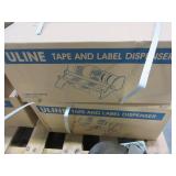 U-LINE 18" TAPE AND LABEL DISPENSERS- BRAND NEW