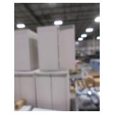 STERILITE PLASTIC STORAGE CABINETS